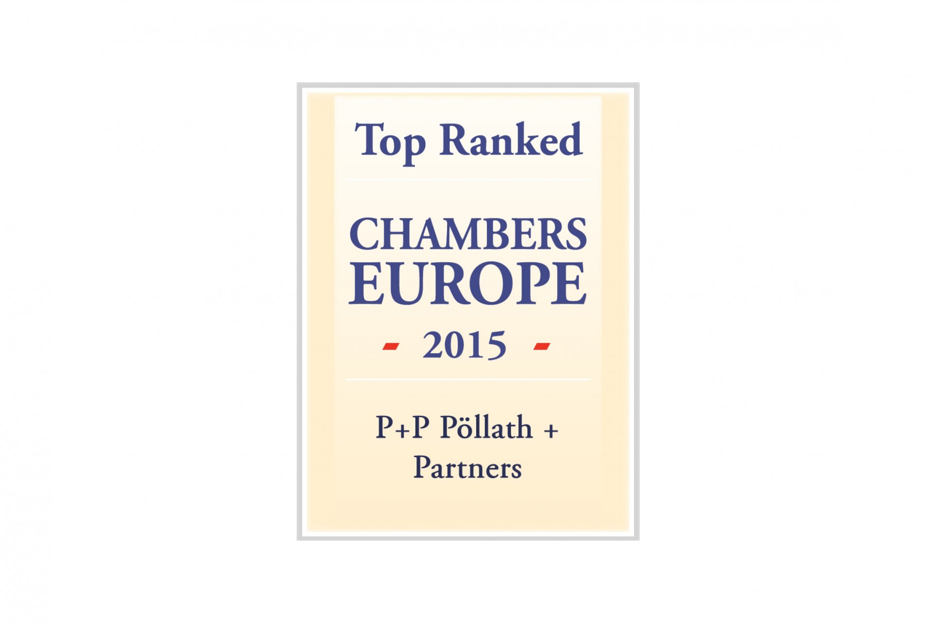 Chambers Europe 2015 Logo