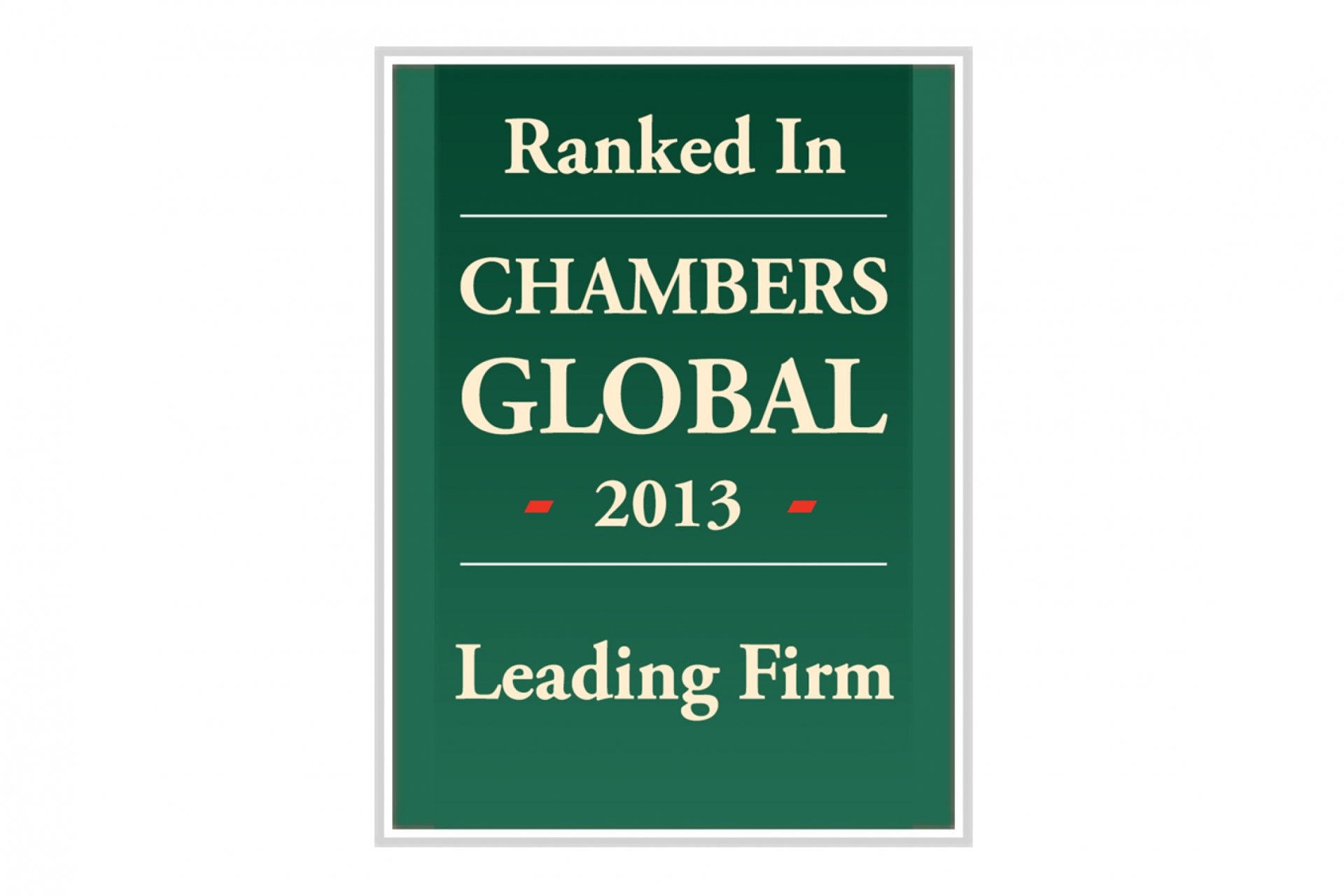 Chambers Global 2013 Logo