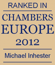 Michael Inhester - ranked in Chambers Europe 2012