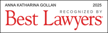 Katharina Gollan - recognized by Best Lawyers 2025