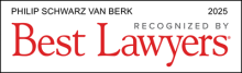 Philip Schwarz van Berk - recognized by Best Lawyers 2025
